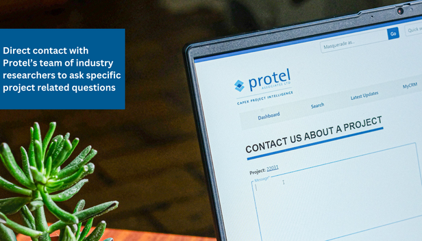 Project database | Direct contact with Protel's team of industry researchers 